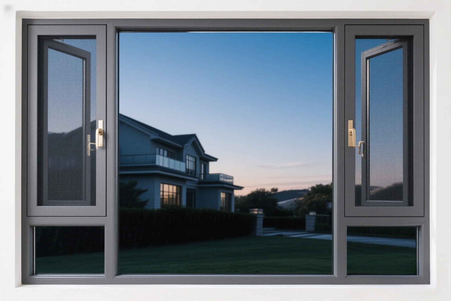 隔热断桥铝门窗保温原理：为什么能冬暖夏凉？